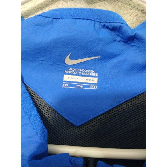 Nike Jacket Mens 2XL Blue Florida Gators Track Windbreaker Full Zip Logo - Picture 5 of 8